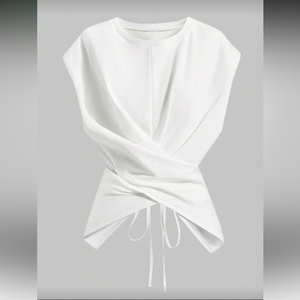 Criss Cross Tie Top